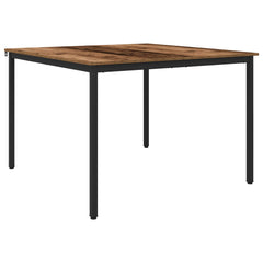 vidaXL Dining Tables 110 x 110 x 75 cm Engineered Wood Oak Wood 2