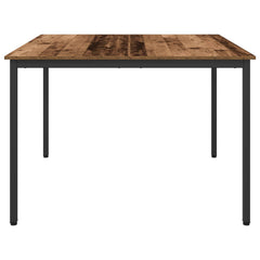 vidaXL Dining Tables 110 x 110 x 75 cm Engineered Wood Oak Wood 6