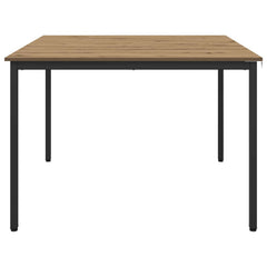 vidaXL Dining Tables 110 x 110 x 75 cm Engineered Wood Artisan Oak 5