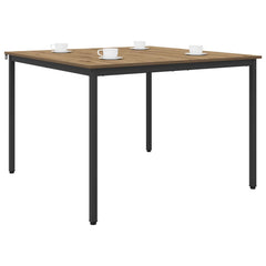 vidaXL Dining Tables 110 x 110 x 75 cm Engineered Wood Artisan Oak 3