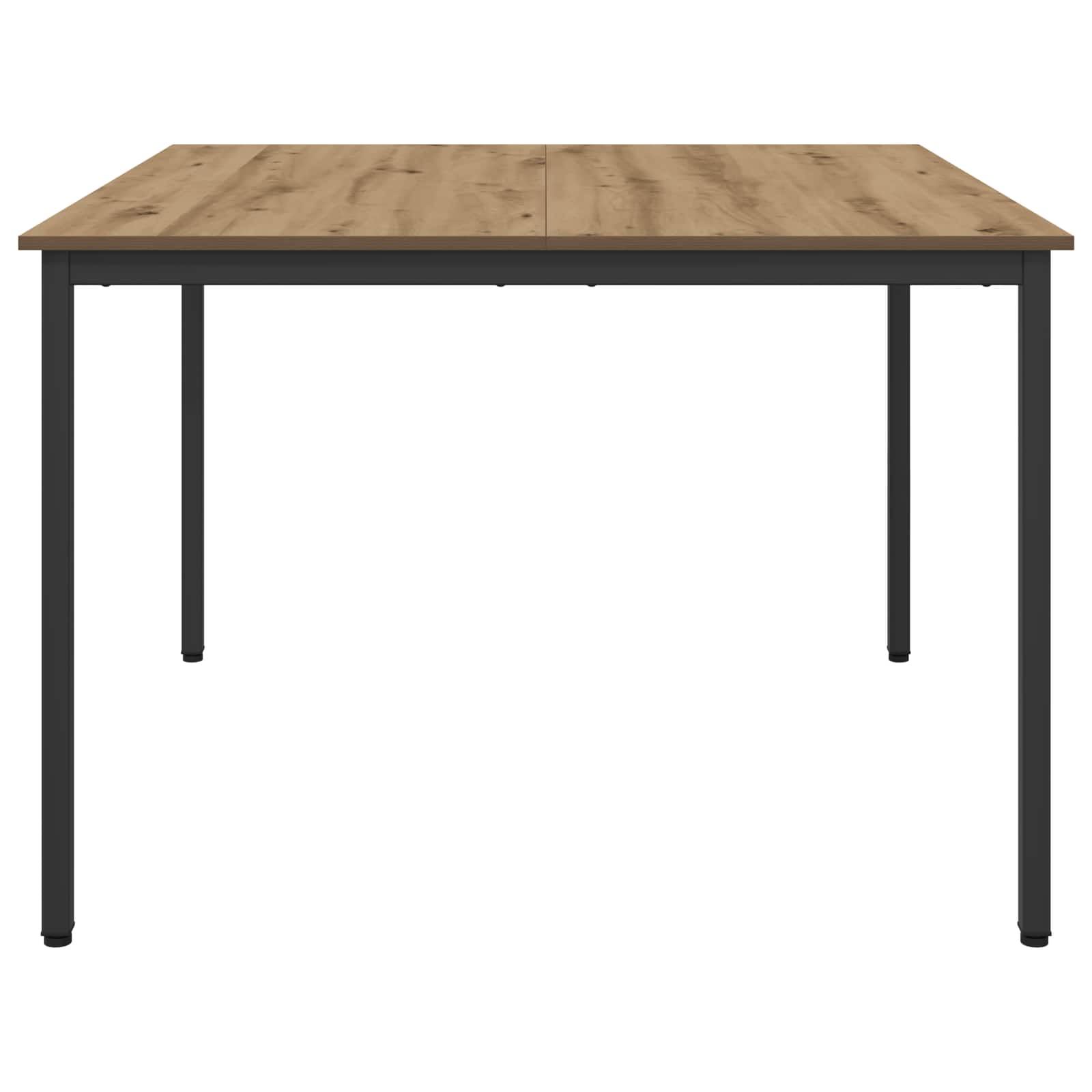 vidaXL Dining Tables 110 x 110 x 75 cm Engineered Wood Artisan Oak 6