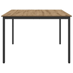 vidaXL Dining Tables 110 x 110 x 75 cm Engineered Wood Artisan Oak 6