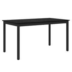 Dining Tables Engineered Wood Black oak 140 cm 80 cm
