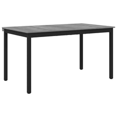vidaXL Dining Tables 140 x 80 x 75 cm Engineered Wood Grey Sonoma 2