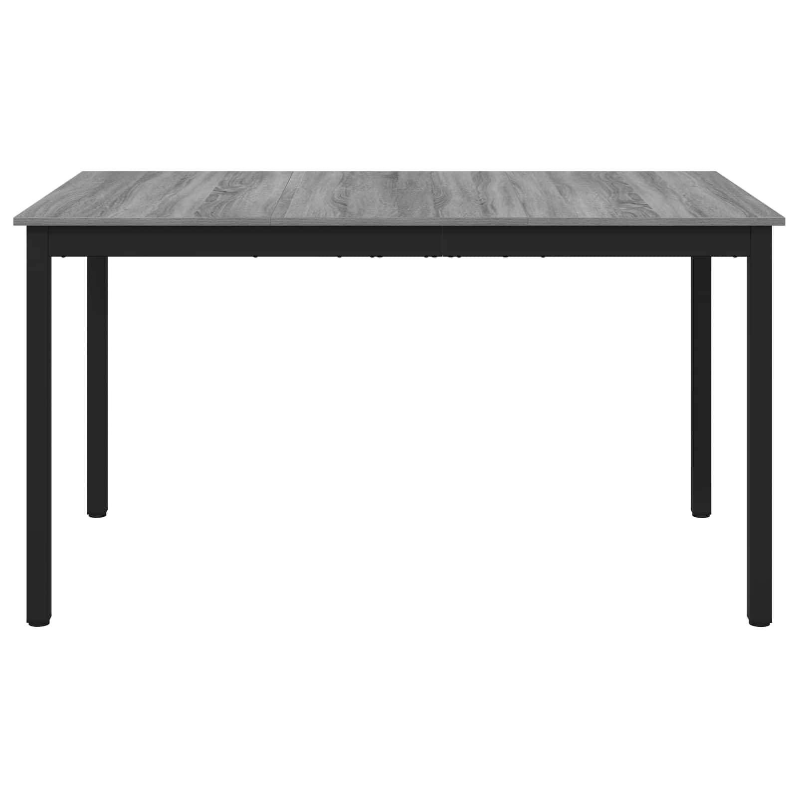vidaXL Dining Tables 140 x 80 x 75 cm Engineered Wood Grey Sonoma 5