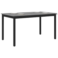 vidaXL Dining Tables 140 x 80 x 75 cm Engineered Wood Grey Sonoma 3