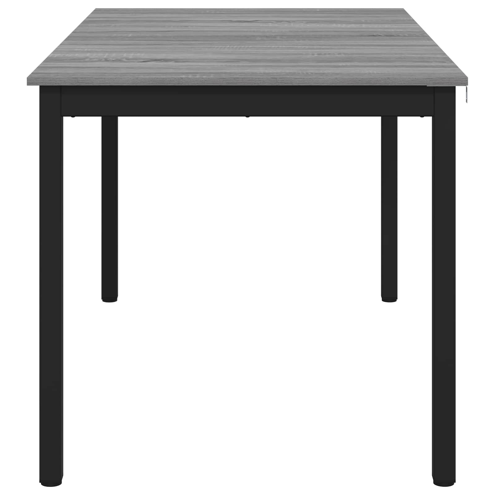 vidaXL Dining Tables 140 x 80 x 75 cm Engineered Wood Grey Sonoma 6