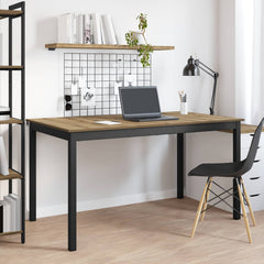 vidaXL Dining Tables 140 x 80 x 75 cm Engineered Wood Artisan Oak 4