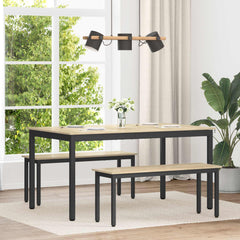 vidaXL Dining Tables Engineered Wood Sonoma Oak