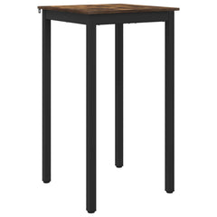 vidaXL Standing Bar Table Engineered Wood Square 2