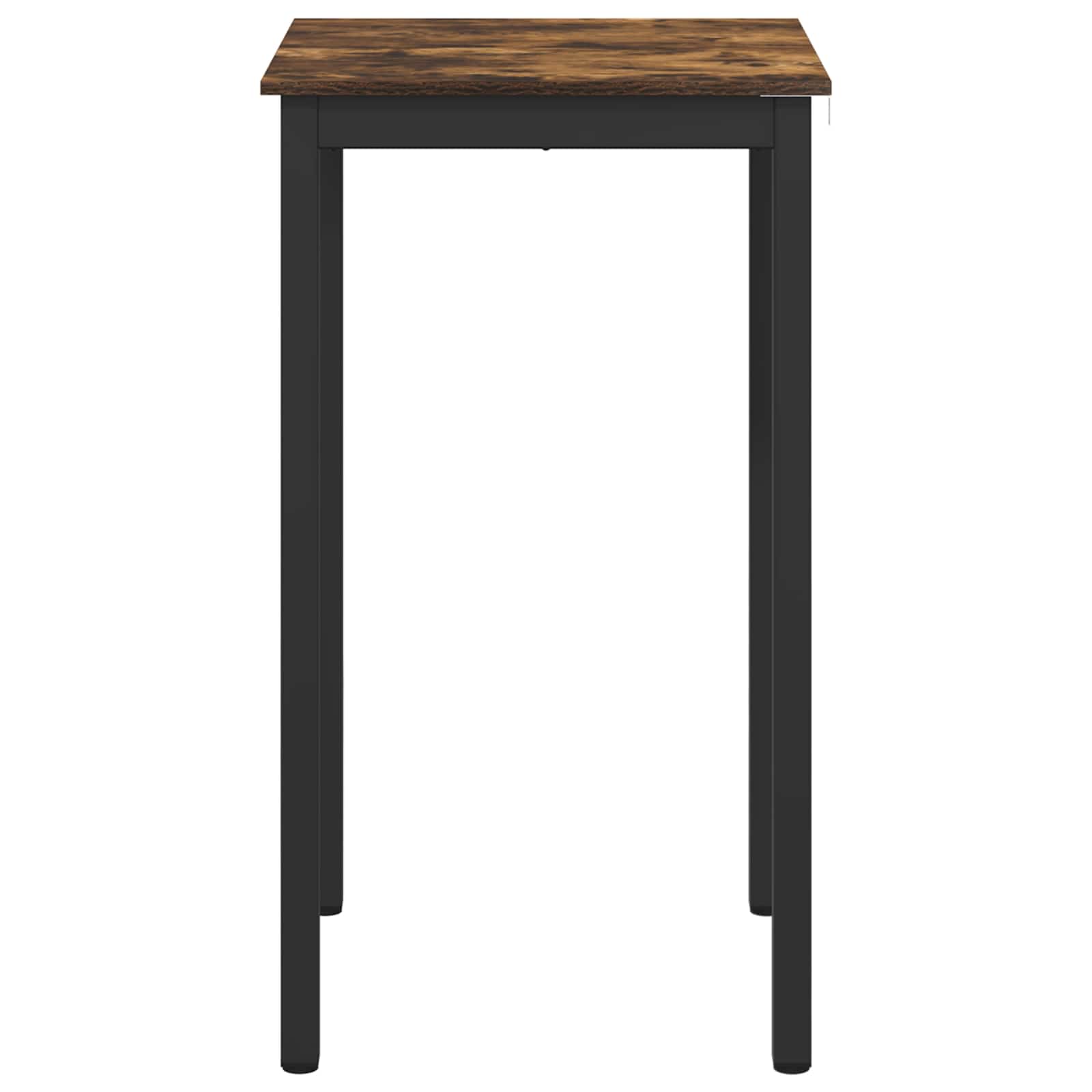 vidaXL Standing Bar Table Engineered Wood Square 5
