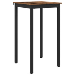 vidaXL Standing Bar Table Engineered Wood Square 2