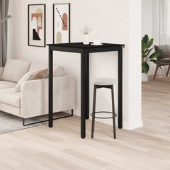 vidaXL Standing Bar Table Engineered Wood Square 4