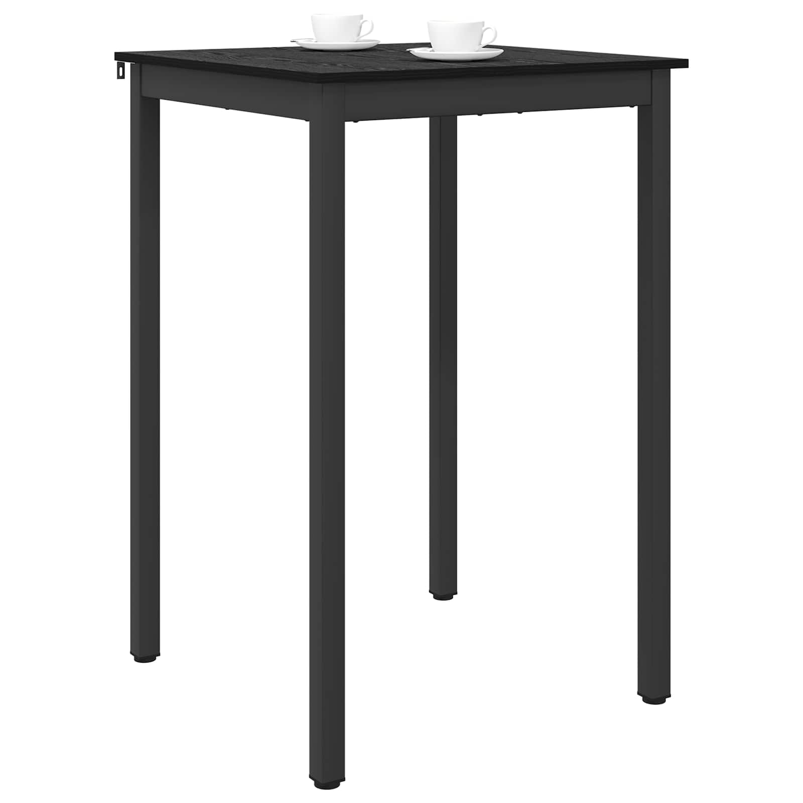 vidaXL Standing Bar Table Engineered Wood Square 3