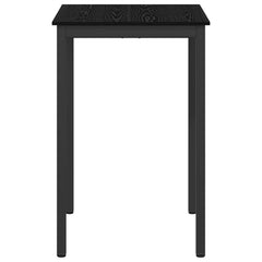 vidaXL Standing Bar Table Engineered Wood Square 6