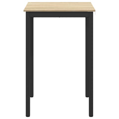 vidaXL Standing Bar Table Engineered Wood Square 5