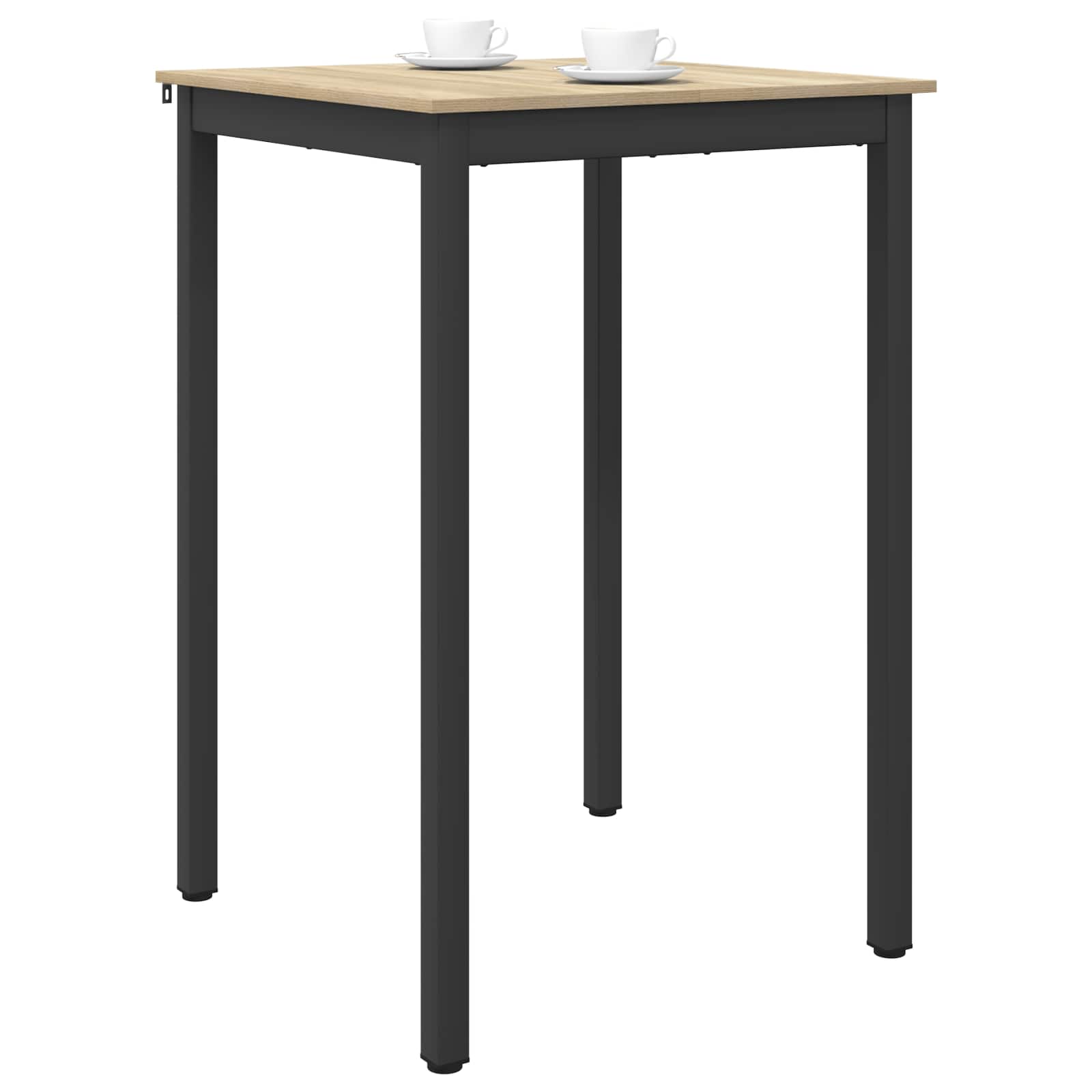 vidaXL Standing Bar Table Engineered Wood Square 3