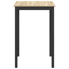 vidaXL Standing Bar Table Engineered Wood Square 6