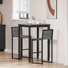 vidaXL Standing Bar Table Engineered Wood Square 1