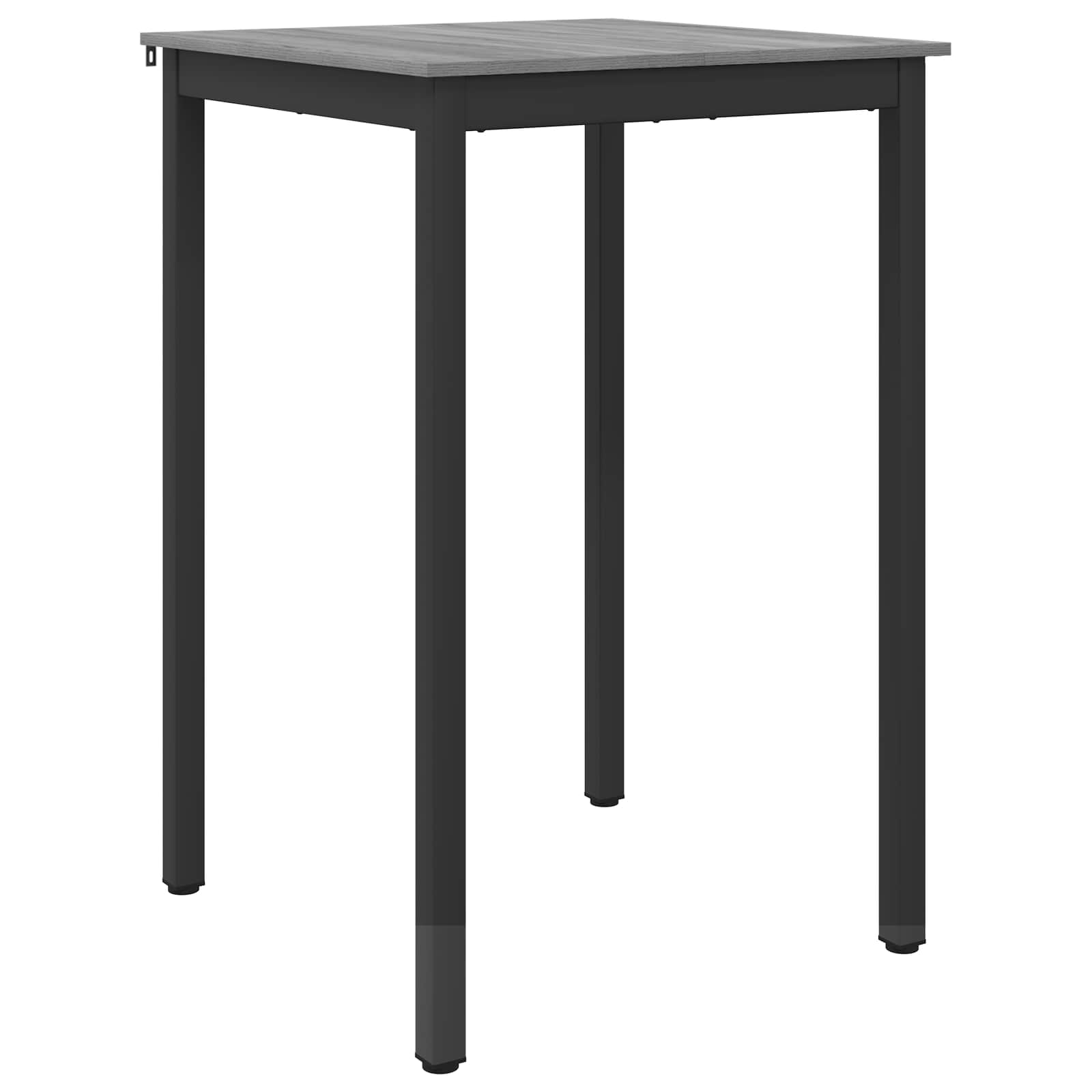 vidaXL Standing Bar Table Engineered Wood Square 2