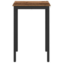 vidaXL Standing Bar Table Engineered Wood Square 5
