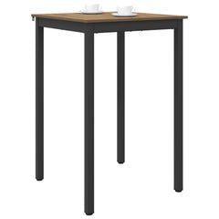 vidaXL Standing Bar Table Engineered Wood Square 3