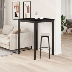 vidaXL Standing Bar Table Engineered Wood Square 4
