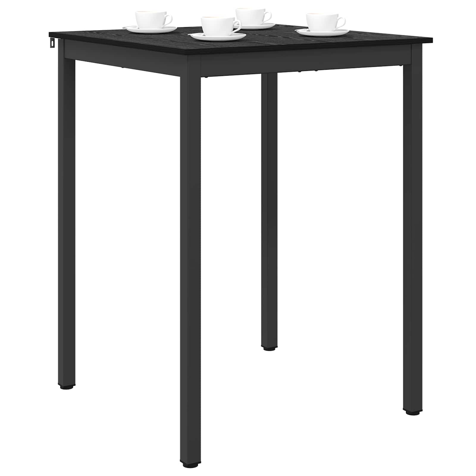 vidaXL Standing Bar Table Engineered Wood Square 3