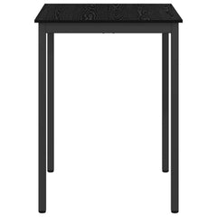 vidaXL Standing Bar Table Engineered Wood Square 6