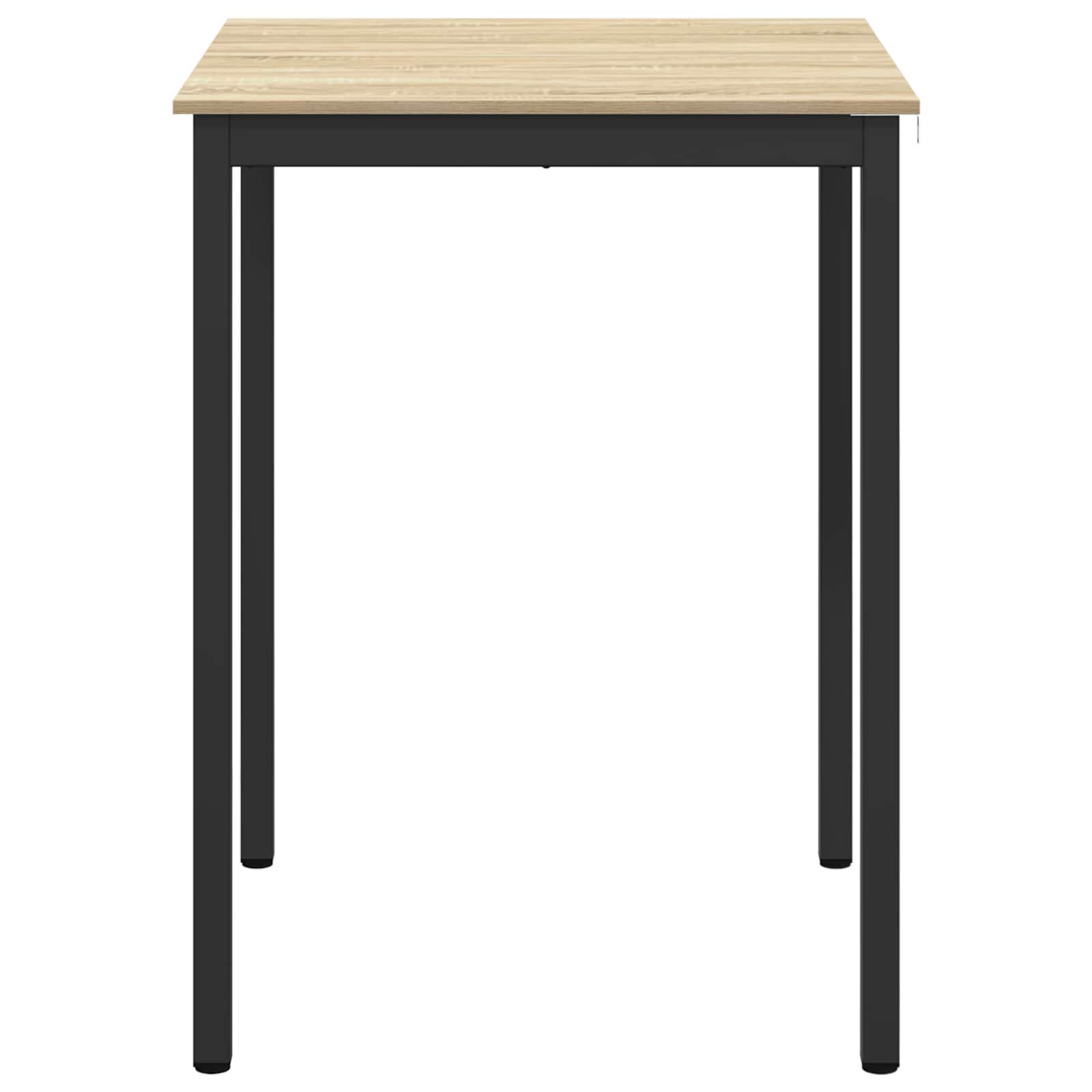 vidaXL Standing Bar Table Engineered Wood Square 5