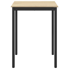 vidaXL Standing Bar Table Engineered Wood Square 5
