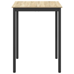 vidaXL Standing Bar Table Engineered Wood Square 6