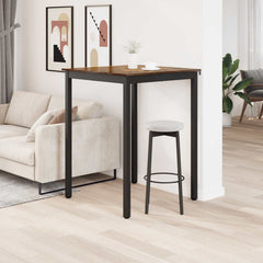 vidaXL Standing Bar Table Engineered Wood Square 4