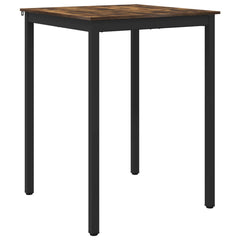 vidaXL Standing Bar Table Engineered Wood Square 2