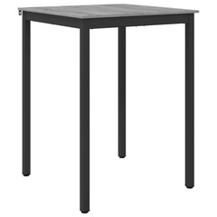 vidaXL Standing Bar Table Engineered Wood Square 2
