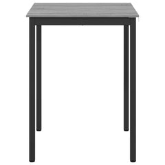 vidaXL Standing Bar Table Engineered Wood Square 5