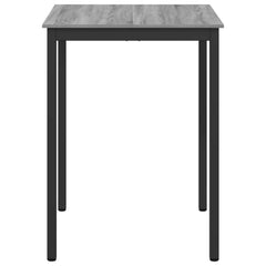 vidaXL Standing Bar Table Engineered Wood Square 6