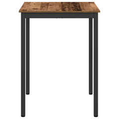 vidaXL Standing Bar Table Engineered Wood Square 6