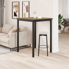 vidaXL Standing Bar Table Engineered Wood Square 4