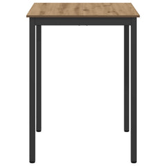 vidaXL Standing Bar Table Engineered Wood Square 6