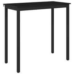vidaXL Standing Bar Table Engineered Wood Rectangular 2