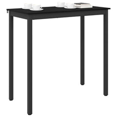 vidaXL Standing Bar Table Engineered Wood Rectangular 3