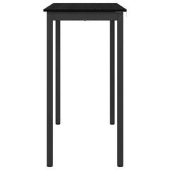 vidaXL Standing Bar Table Engineered Wood Rectangular 6