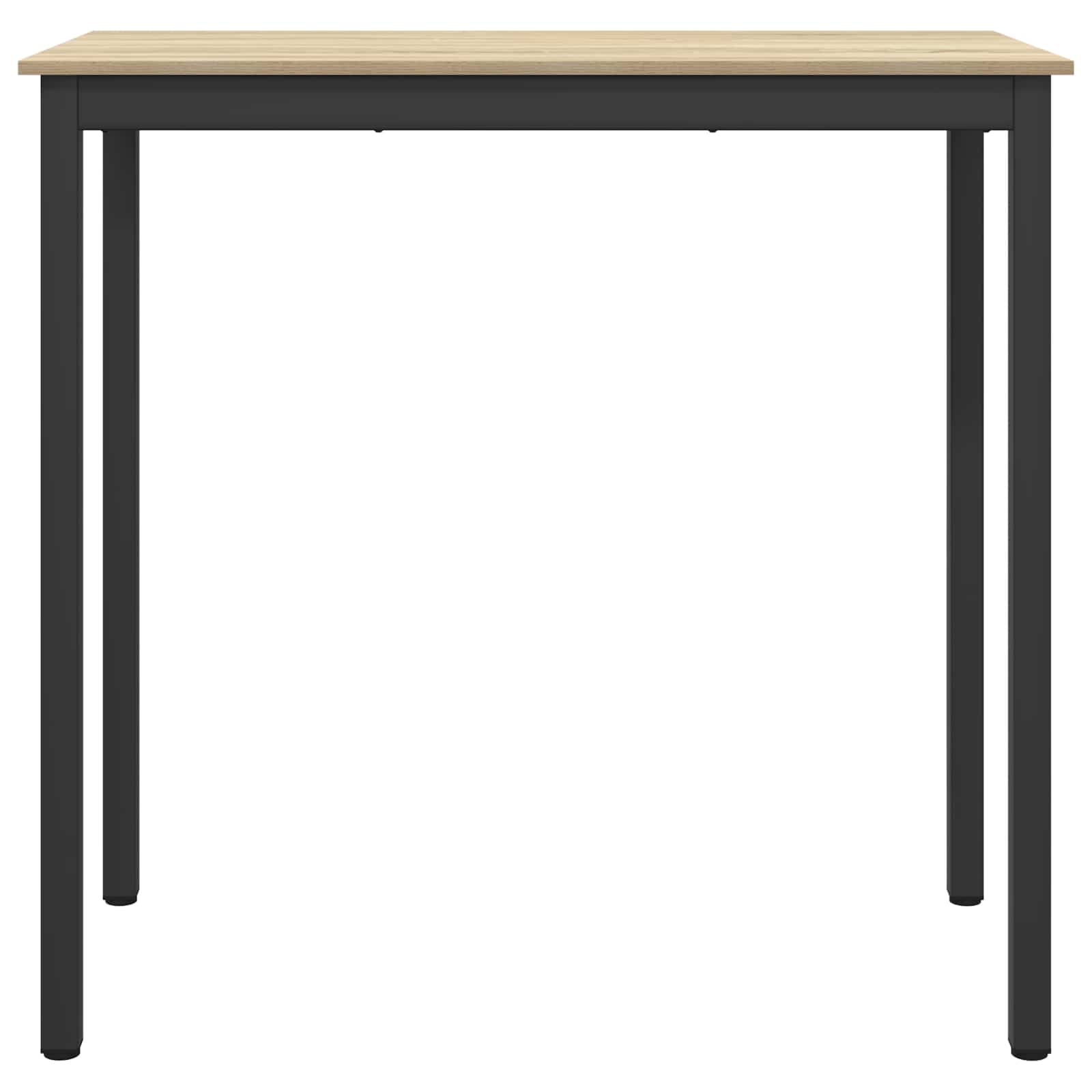 vidaXL Standing Bar Table Engineered Wood Rectangular 5