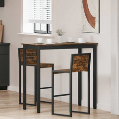 vidaXL Standing Bar Table Engineered Wood Rectangular 1