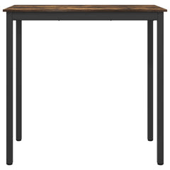 vidaXL Standing Bar Table Engineered Wood Rectangular 5