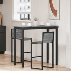 vidaXL Standing Bar Table Engineered Wood Rectangular 1