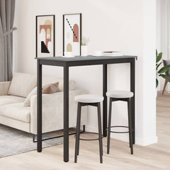 vidaXL Standing Bar Table Engineered Wood Rectangular 4