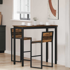 vidaXL Standing Bar Table Engineered Wood Rectangular 1