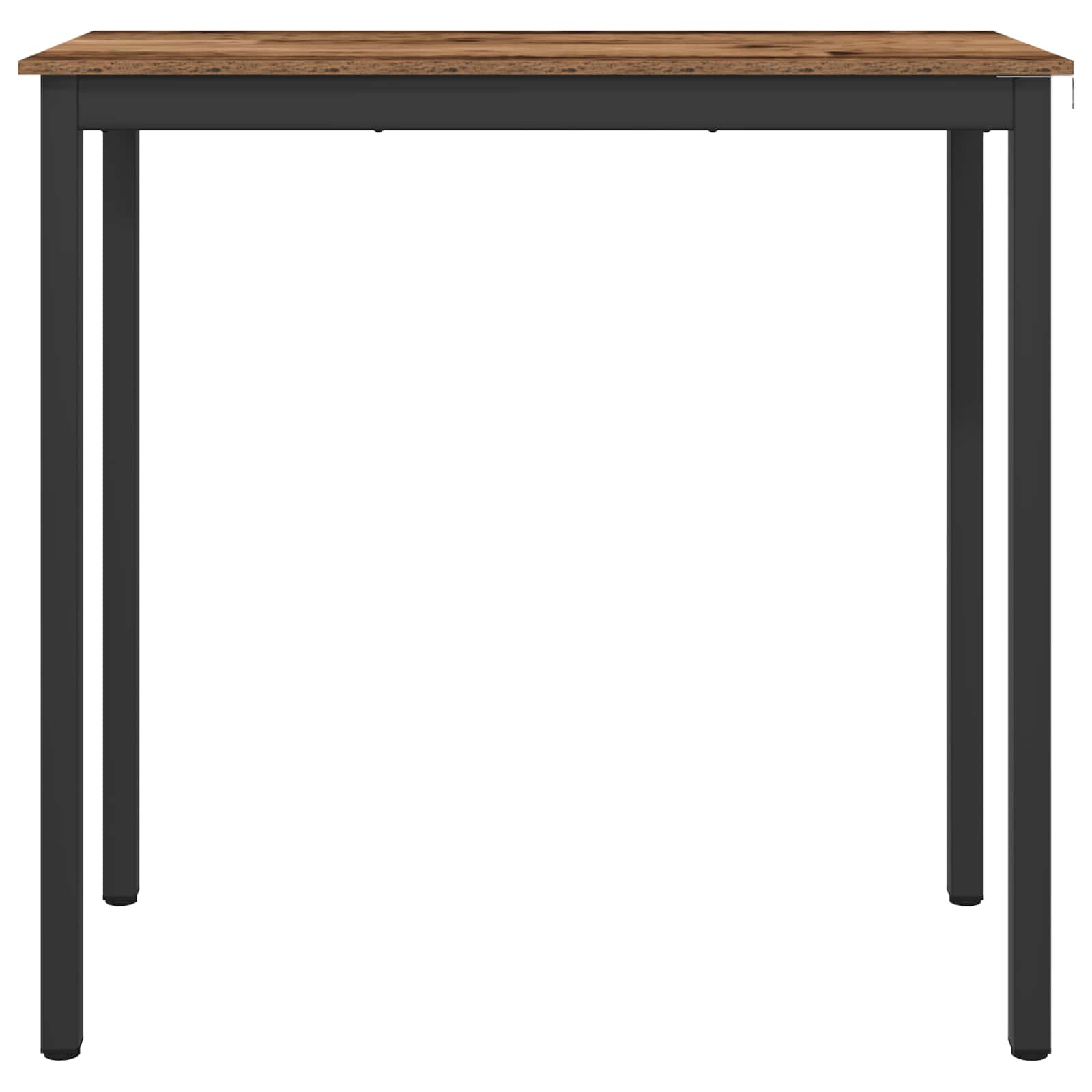 vidaXL Standing Bar Table Engineered Wood Rectangular 5